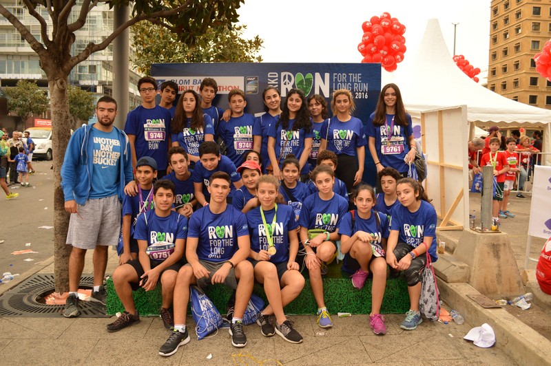 BLOM BANK Photobooth at the BLOM BANK Beirut Marathon